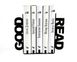Unique Metal Bookends «Good read» by Atelier Article, Black
