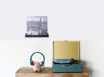 LP display // Records wall shelf // Listen now shelf // Album stand by Atelier Article