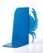 Metal Bookends «Crab» light blue edition by Atelier Article, Blue