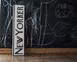 New Yorker Wood Sign // Black and White Wall Art // Handmade by Atelier Article, Assorted