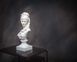 Woman's Bust Semi Nude Young Woman Chalk Classical Sculpture by Atelier Article