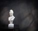 Woman's Bust Semi Nude Young Woman Chalk Classical Sculpture by Atelier Article