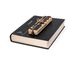 Metal Bookmark Reading Train by Atelier Article, Black