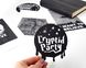 Metal Bookmark Cryptid Party, Black
