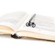 Black Metal Bookmark Bike