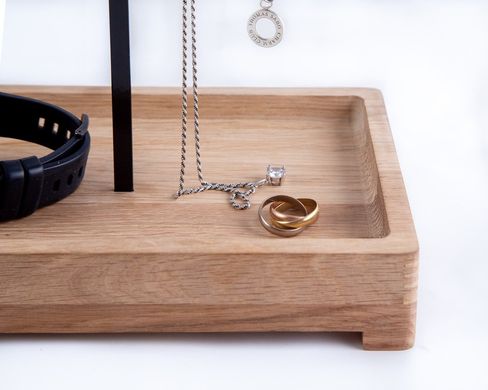 Jewellery Display with a box // EYE OF PROVIDENCE // ring tree stand // by Atelier Article, Black