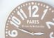 Pseudo Vintage // Wooden Clock // Paris // Handmade // by Atelier Article, Beige