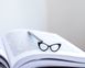 Bookmark for books "Eye Cat Eyeglasses" by Atelier Article, Black