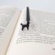 Metal Bookmark "Black Poodle" by Atelier Article, Black
